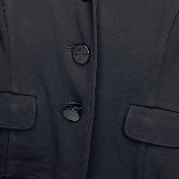 🍁 Semantik Blazer Stretch Fabric Jacket Coat sz S - Picture 3 of 9